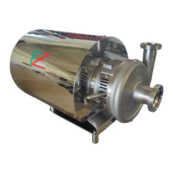 FZ-CP FLUX flushed stainless steel centrifugal pump