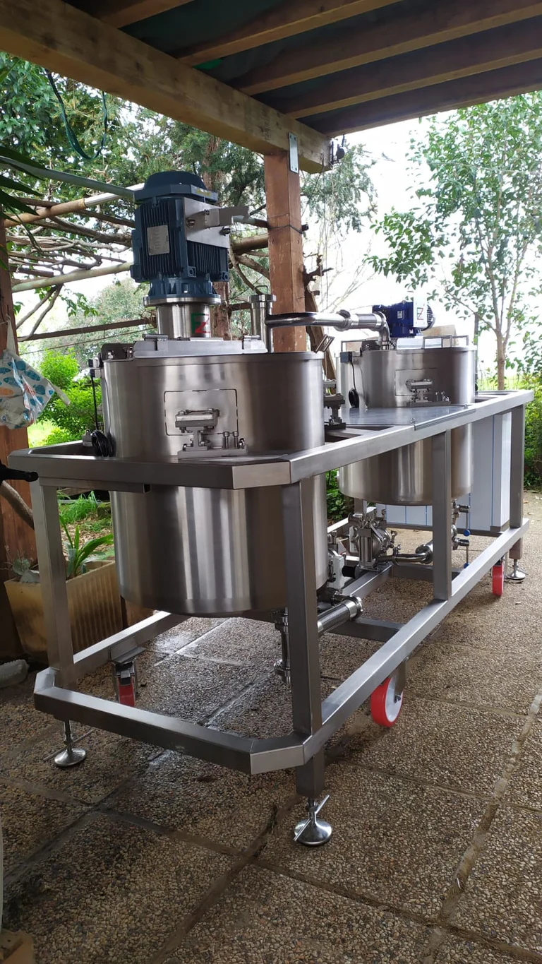 Wafer sheet kneading machine — FZ INOX