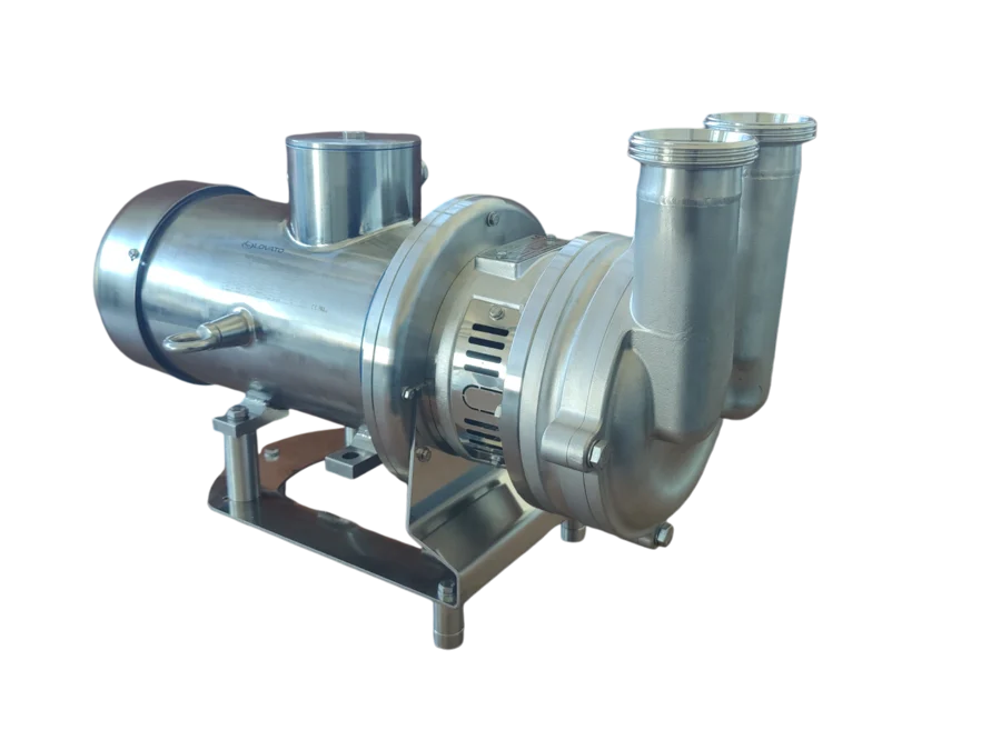 Self-priming pump IP69-K