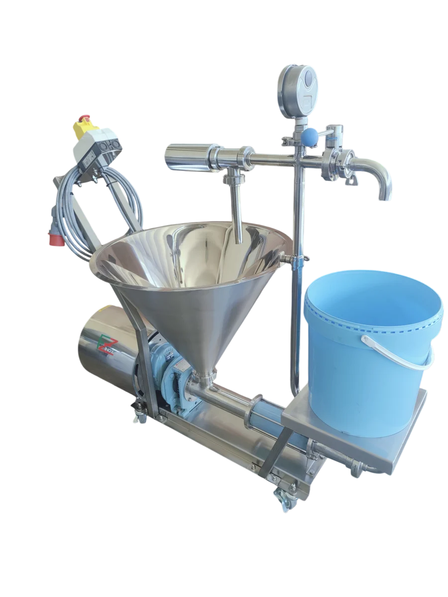 Ricotta & cream smoothing machine