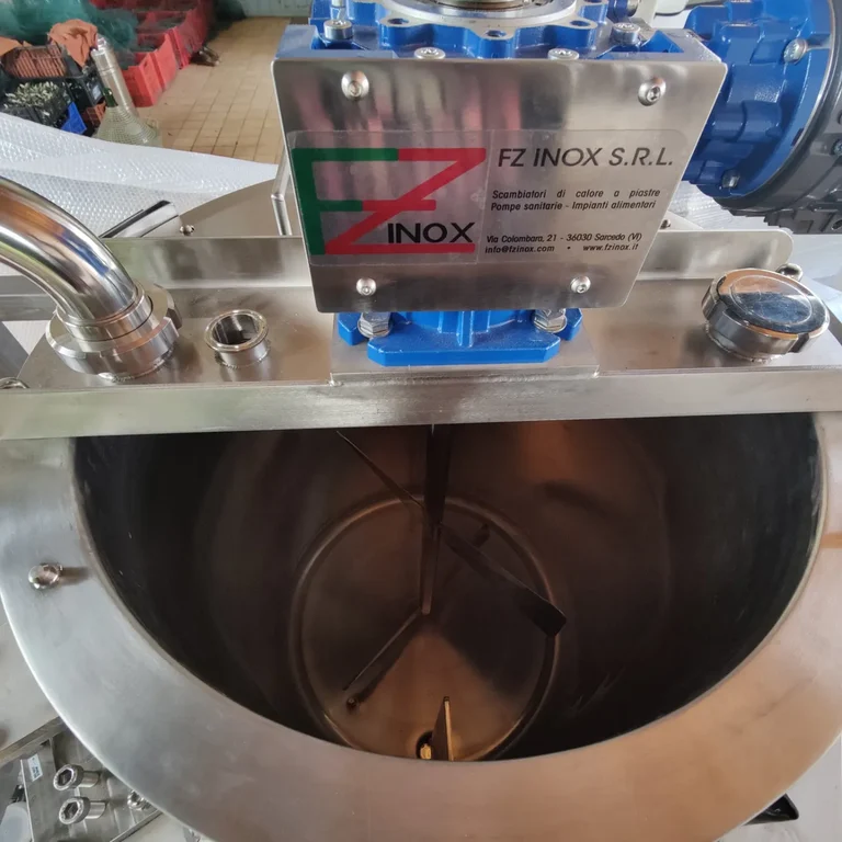 Wafer sheet kneading machine — FZ INOX
