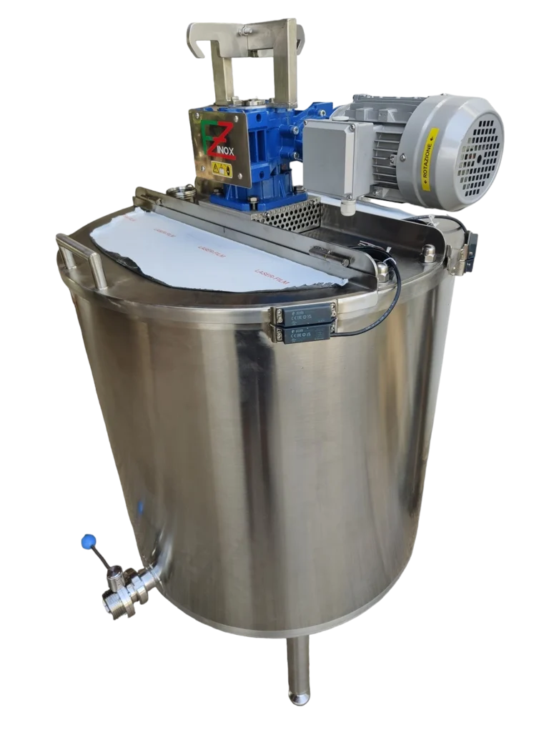 Tanks - plain, heated, with accessories — FZ INOX