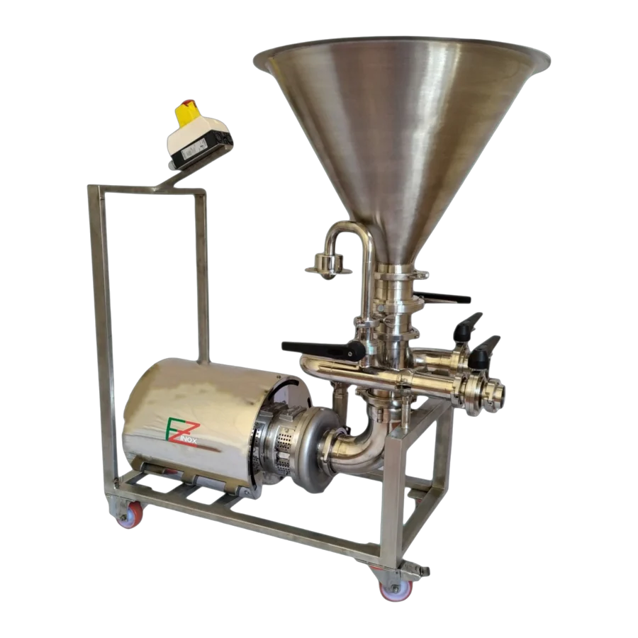 Triblender with trolley
